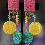 Image Tropical clip on earrings