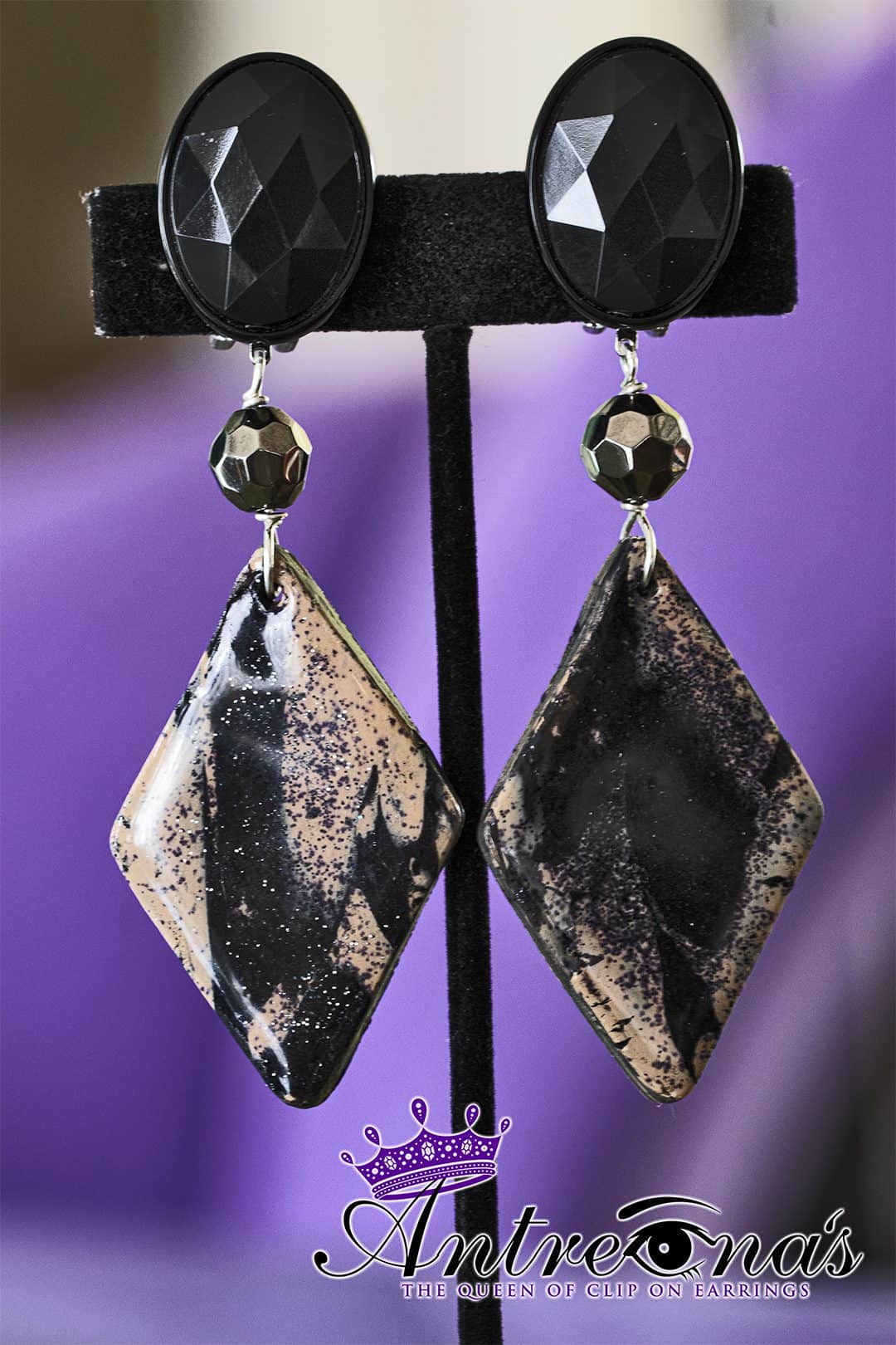 Josephine Comfort Clip Earrings Antreina's Lightweight Painless