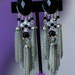 Chain tassel clip earrings Live. Shop. Feel Like A Queen!