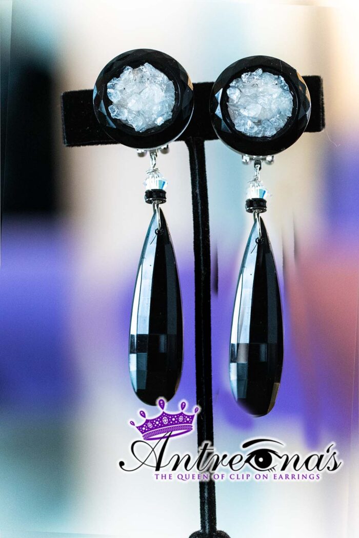 Comfortable lightweight clip-on earrings